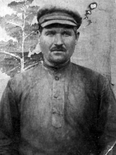Березин В.М., участник народного восстания, член Верхнее-Спасского союза трудового крестьянства (фото сделано в заключении).